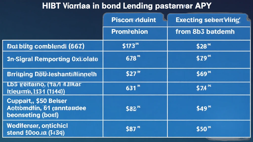 HIBT Vietnam bond lending protocol APY comparisons allcryptomarketnews