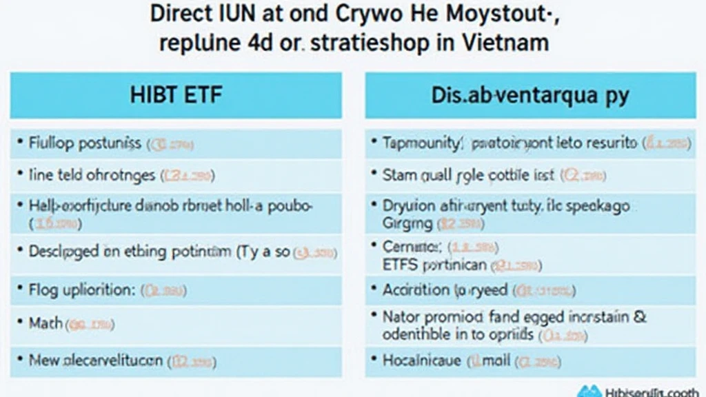HIBT ETF vs direct crypto investment ownership Vietnam