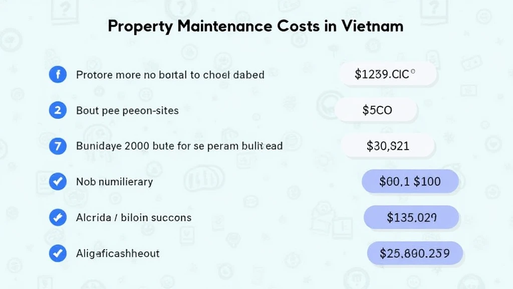 Blockchain Vietnam property maintenance costs