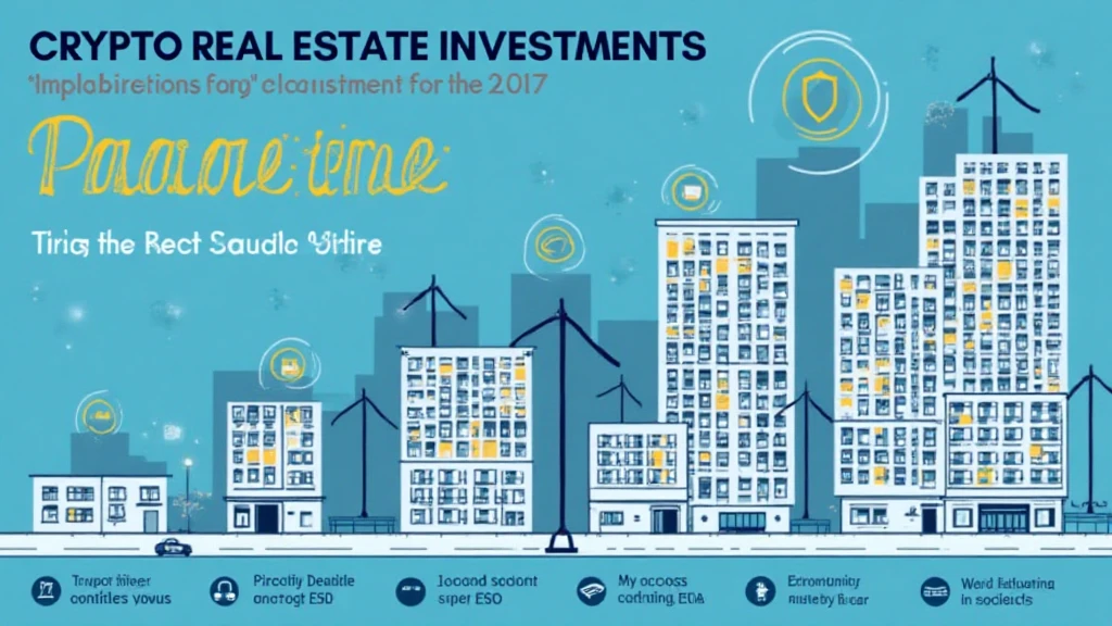 Crypto real estate for institutional investors