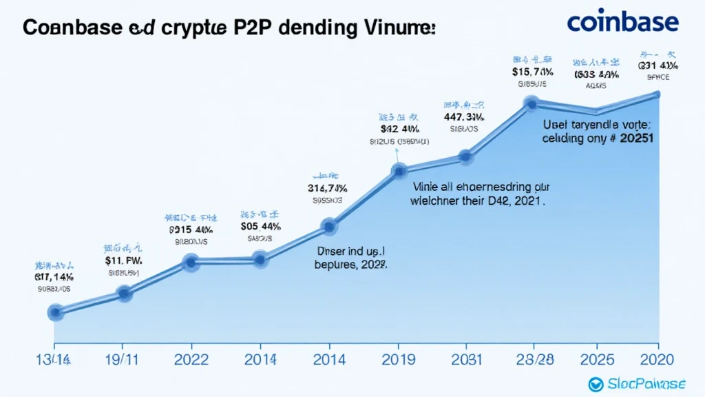 Coinbase crypto P2P lending volume