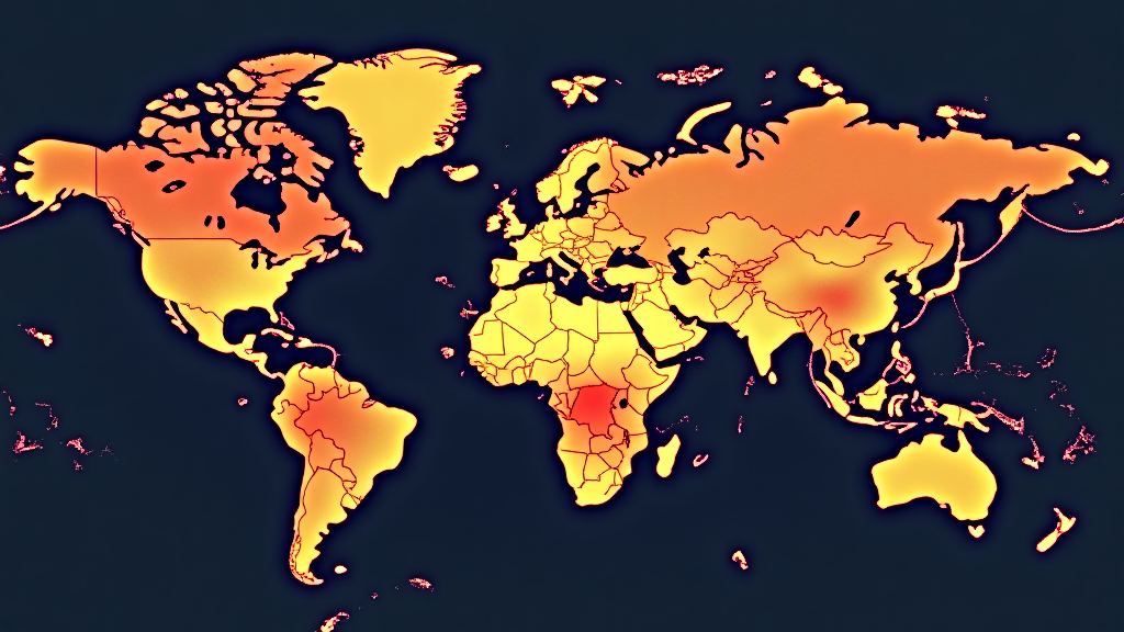 Bitcoin heatmap visualization