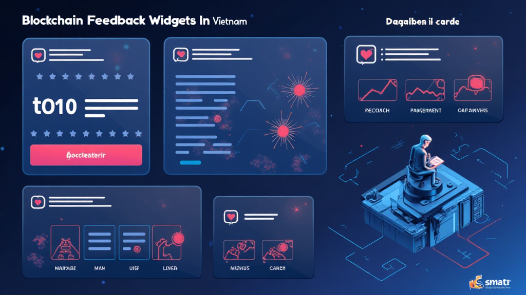 Vietnam blockchain feedback widgets