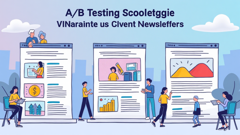 Vietnam blockchain newsletter A/B testing